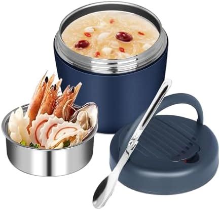 Amazon.com: Thermo for Hot Food Adults 40OZ Soup Thermo 